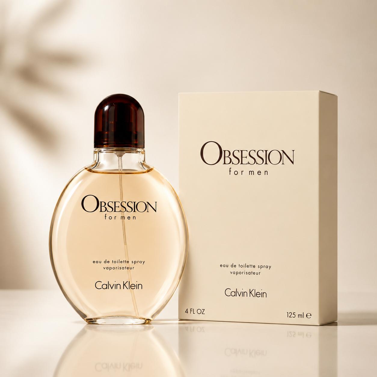 Calvin klein Obsession for Men Eau de Toilette Spray-4.0 oz/125mL